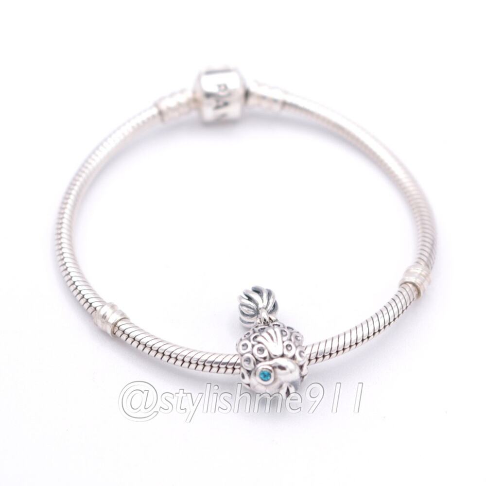 Authentic PANDORA Splish-Splash Fish Charm Pandora - 791108TPP - Picture 6 of 14